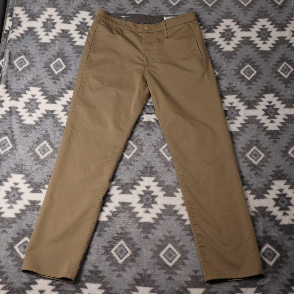 AG Adriano Goldschmied Kullen Slim Trouser 32x32(29") Khaki Brown 1821CMPHOAK